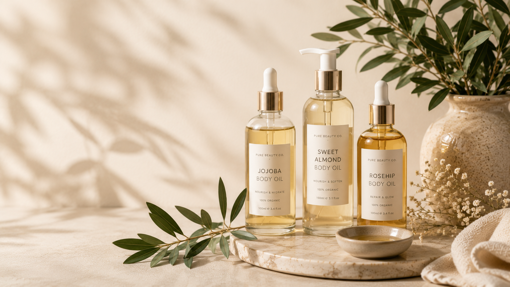 Organic Body Oils