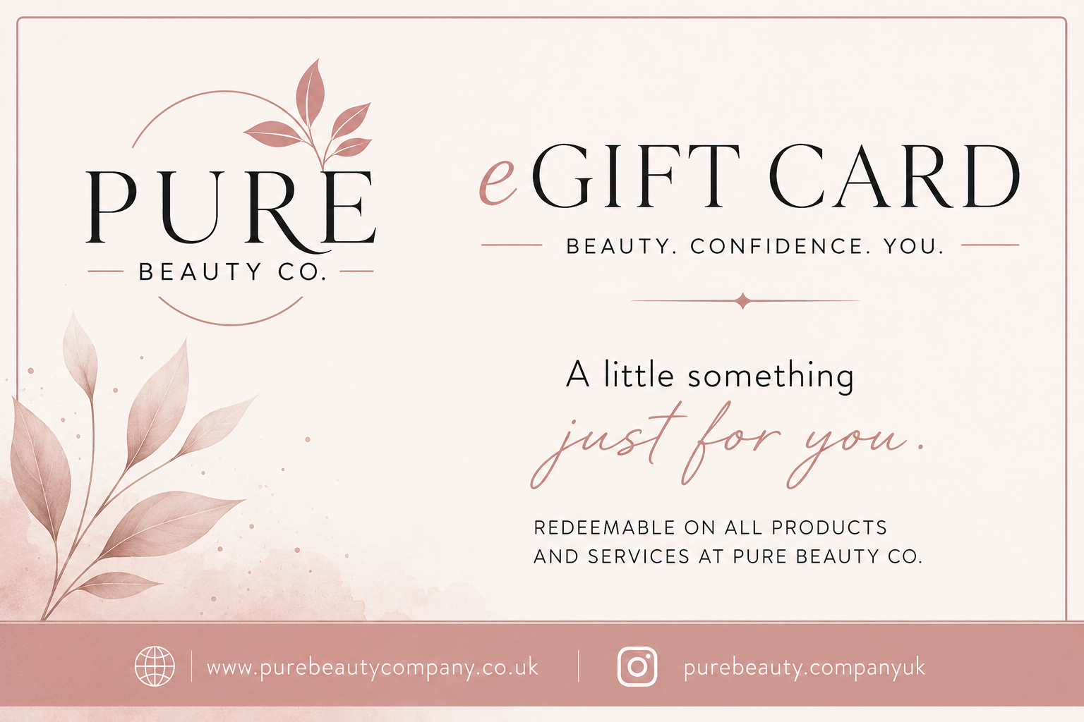 Pure Beauty Gift Card