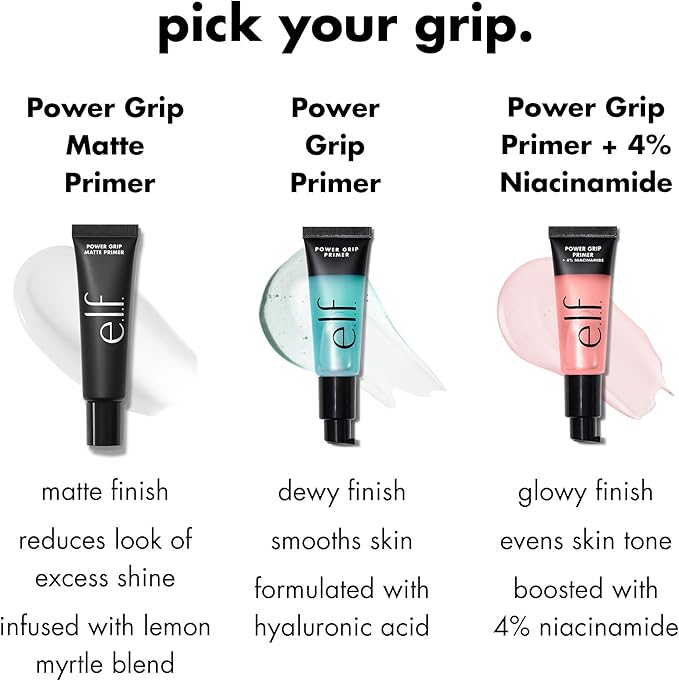 e.l.f. Power Grip Primer, Gel-Based & Hydrating Face Primer