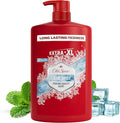 Old Spice Cold Spice Mens Shower Gel & Shampoo, Face and Body Wash for Men 1000ml Value Pack